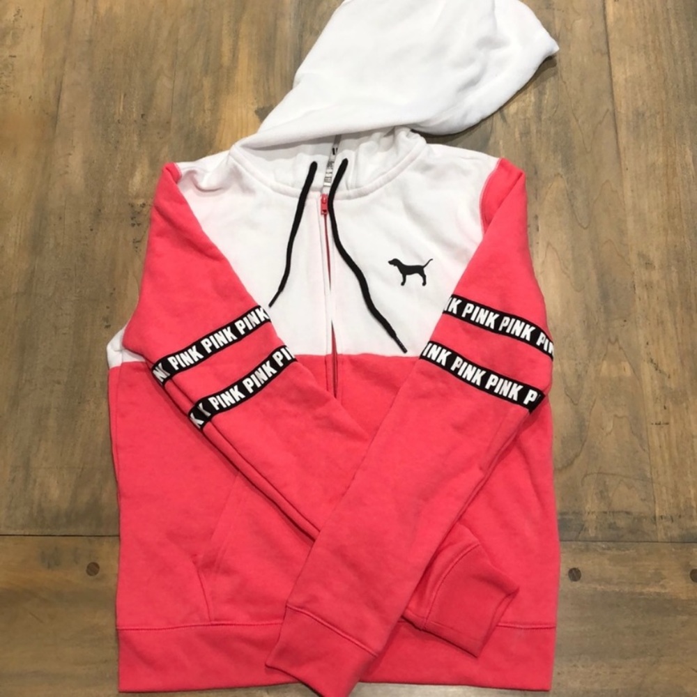 Pink hoodie